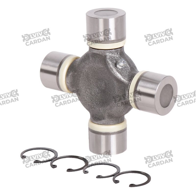 Хрестовина 34.9x126.2, бокова змазка , RENAULT, JCB, DAF тефлон, 358Q (DRIVESHAFT PARTS)