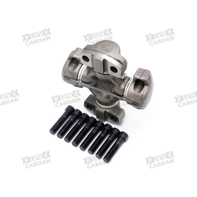 Хрестовина бугельна 7C 4LWD 49x118x148, центральна змазка , 575 (DRIVESHAFT PARTS)