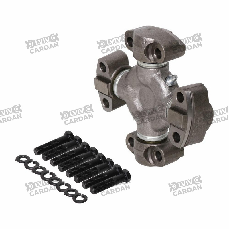 Хрестовина к/в бугельна 6C 4HWD, 43x114x140, бокова змазка, 905 (DRIVESHAFT PARTS)