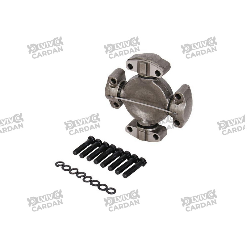 Хрестовина бугельна 9C 4HWD 71x168x209, центральна змазка , 911 (DRIVESHAFT PARTS)