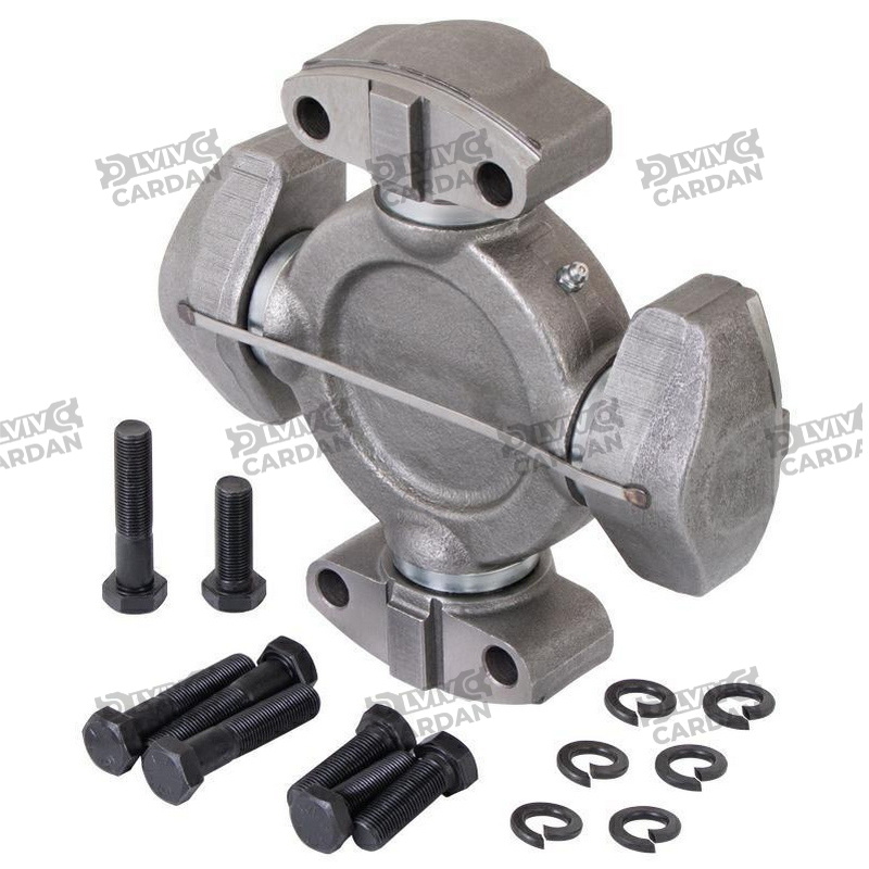 Хрестовина к/в 9C 2DWT + 2HWD 71x168x209 МЕХАНІКС, тефлон, 911DELTA (DRIVESHAFT PARTS)
