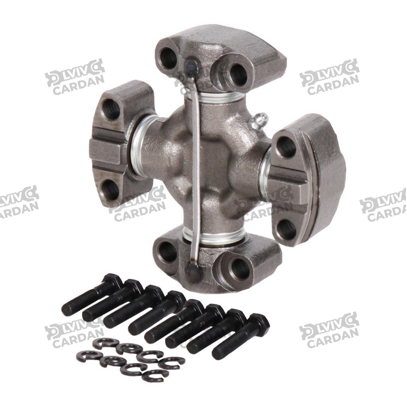 Хрестовина бугельна 4C 4HWD 36x87x108, центральна змазка , Komatsu PW30, 969 (DRIVESHAFT PARTS)