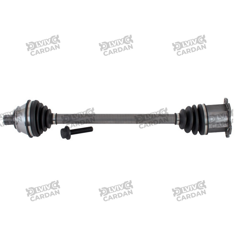 Піввісь передня, права AUDI A6 (C6) 2004-2011 (M.T.), L=660мм, AD-8-662 (DRIVESHAFT PARTS)