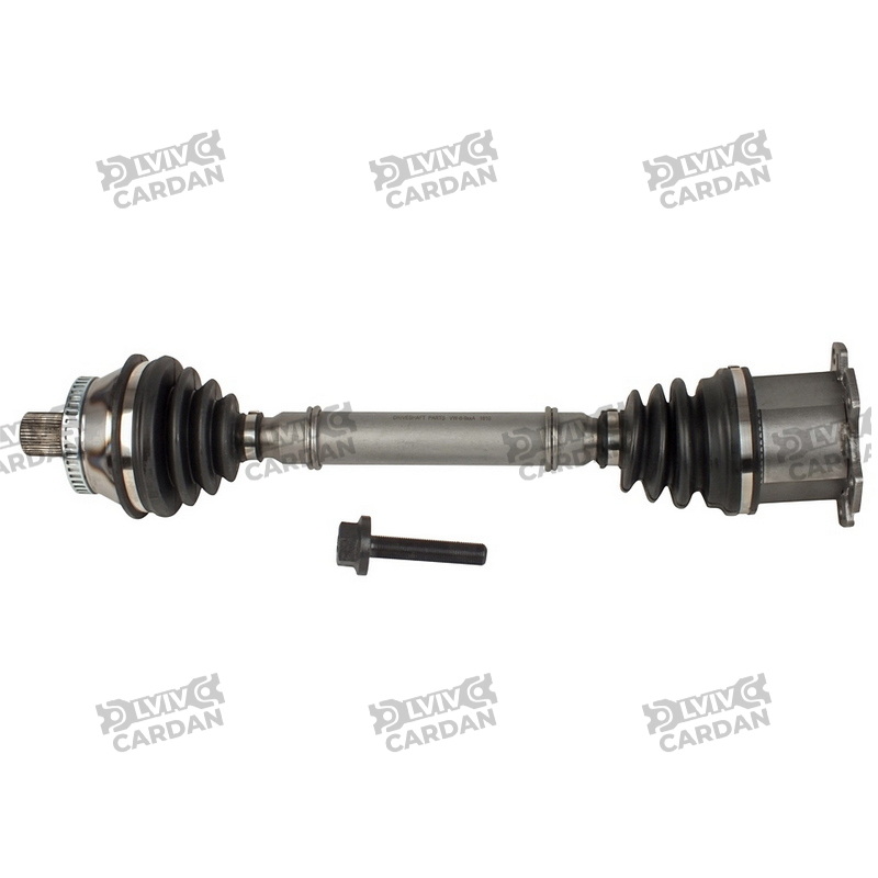 Піввісь передня, AUDI A6 (C5) 2000-2005 (A.T.), L=540мм, AD-8-971A (DRIVESHAFT PARTS)