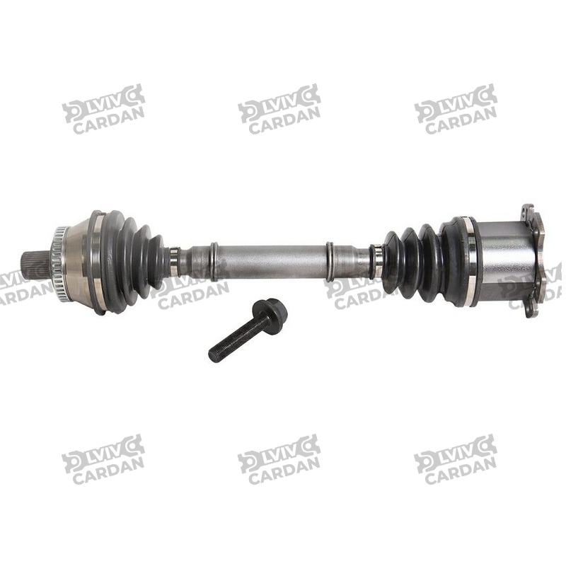 Піввісь передня AUDI A4 (B6/B7) 1.8 T/2.0 TDI/2.0 TFSI/2.5 TDI/2.7, SEAT Exeo, L=525мм, AD-8-972A