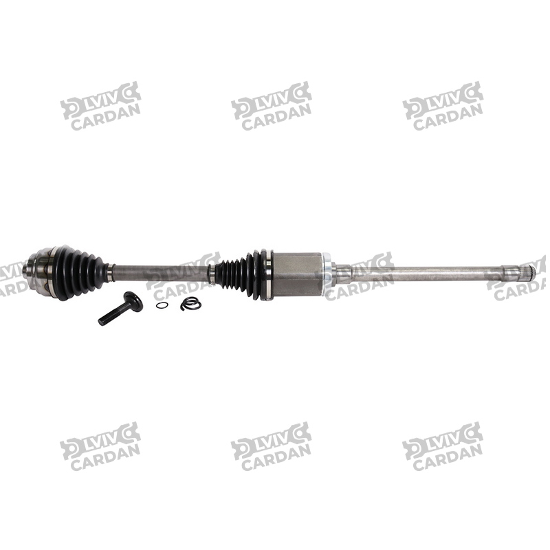 Піввісь передня BMW права, 5 GT (F07) 530/535, 7 (F01/F02/F03/F04) 730/740/750d L=875мм, BM-8-434