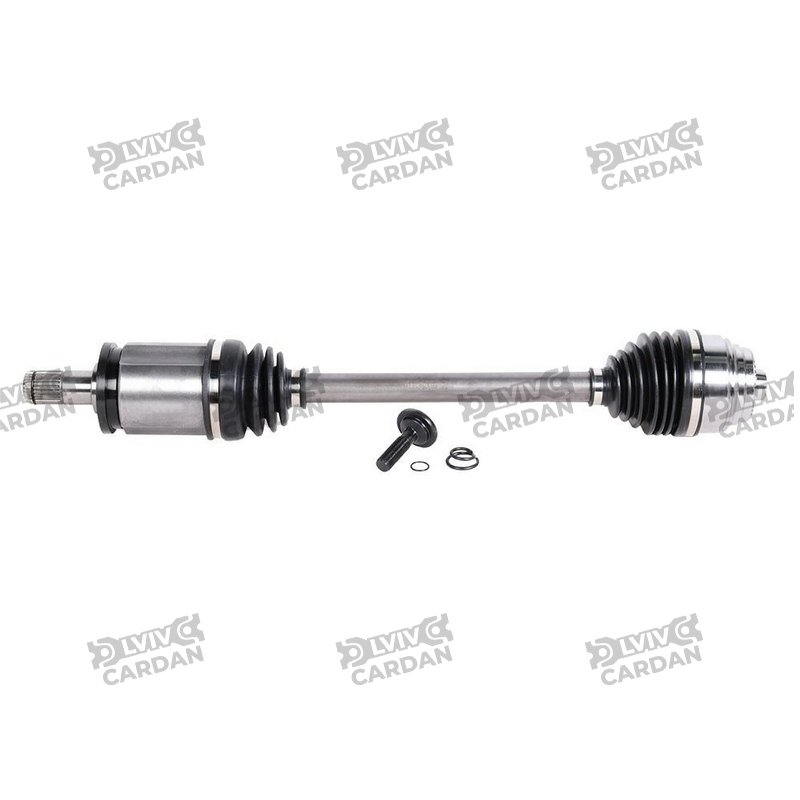Піввісь передня, ліва BMW X5 (G05, F95), X6 (G06, F96), X7 (G07) xDrive (A.T.), L=612мм, BM-8-443