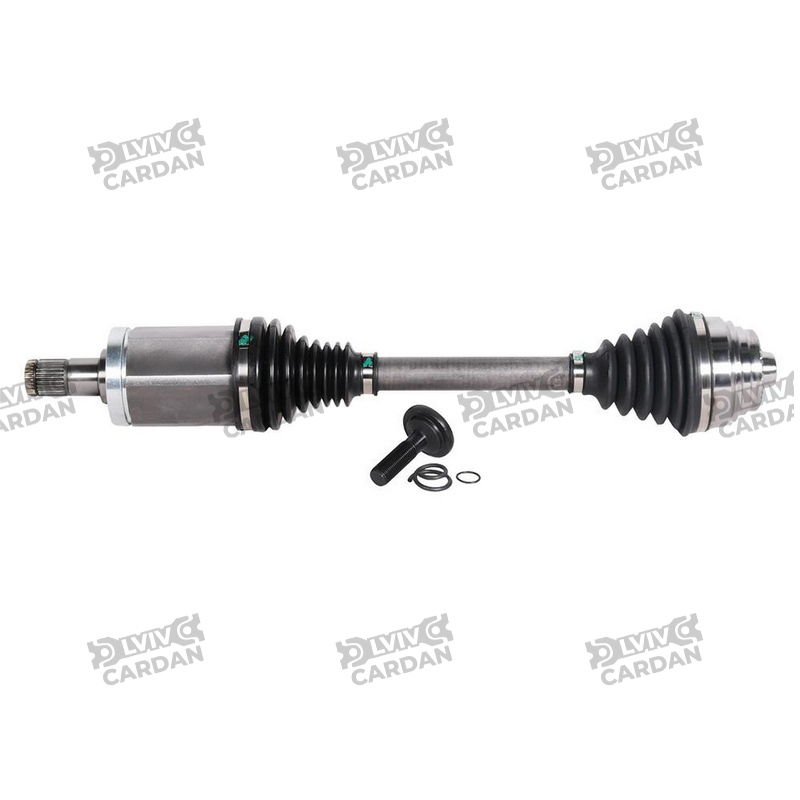 Піввісь передня BMW ліва, 3 (G20/G21/G28/G80/G81), 4 (G22/G82) xDrive (A.T), L=555мм, BM-8-456(DSP)