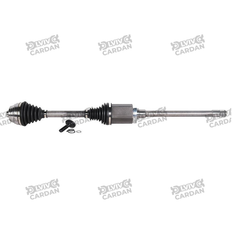 Піввісь передня BMW права, 3 (G20/G21/G28/G80/G81), 4 (G22/G82) xDrive, L=855мм, BM-8-457 (DSP)