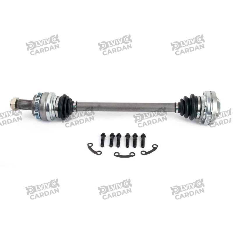 Піввісь задня, ліва BMW 30T (100мм) X3 (E83) 2.5/3.0 D, L=625мм, BM-8-972A (DRIVESHAFT PARTS)