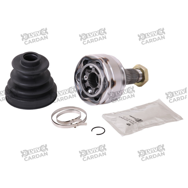 Шрус BMW (30-27-64.8) E-98 X5 (E53) 2000-2006 - пердня ось, BM801 (DRIVESHAFT PARTS)