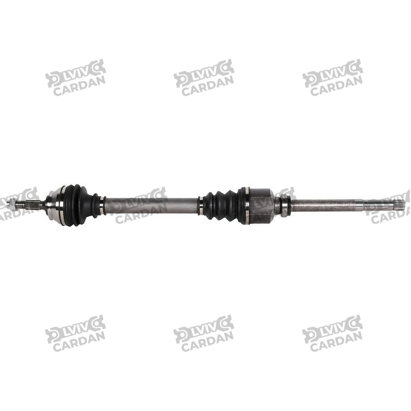 Піввісь передня CITROEN права, C-Elysee 1.6 HDi, PEUGEOT 301, L=890мм, CT-8-412 (DRIVESHAFT PARTS)