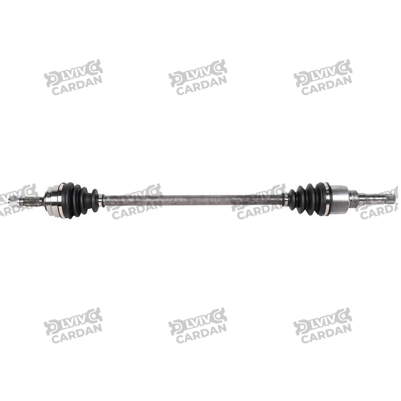 Піввісь передня CITROEN права, C-Elysee, PEUGEOT 301 (M.T.), L=877мм, CT-8-418 (DRIVESHAFT PARTS)