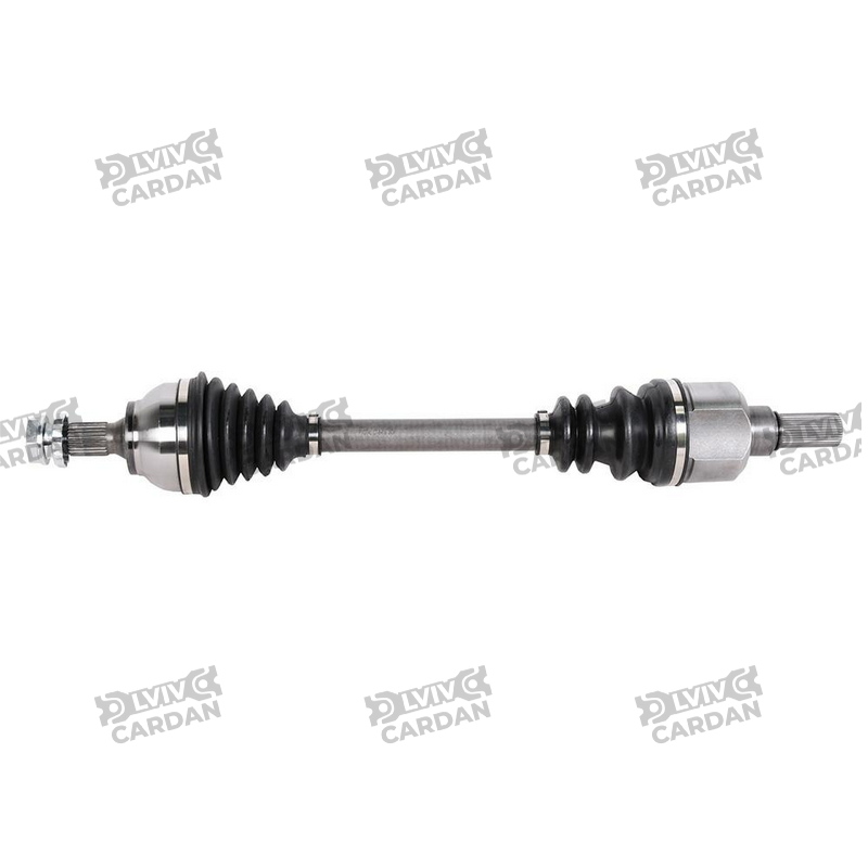 Піввісь передня CITROEN ліва, C3 Aircross II, OPEL Crossland 1.2/1.5 Turbo, L=615мм, CT-8-419 (DSP)