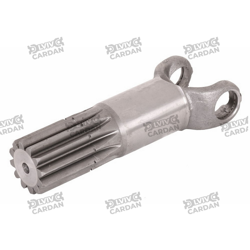 Піввісь передня коротка 23.8 x 61.3, L=168мм, 12шл. John Deere, Renault, DS238613168 (DSP)