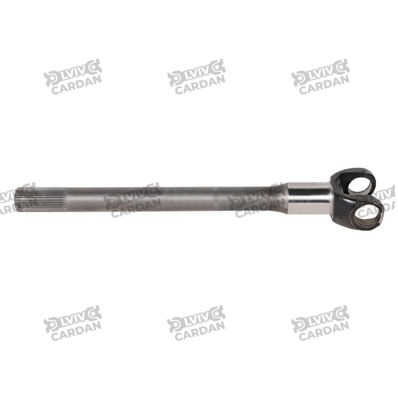 Піввісь передня довга 35 x 93.3, L=495мм, шліци: 33, JCB 3CX, 4CX, DS3593495 (DRIVESHAFT PARTS)
