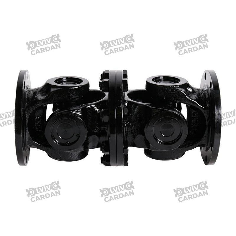 Карданний вал 52 x 133 180мм, DIN 110мм, 8x14мм (60x60), L=360мм, DS58730-360 (DRIVESHAFT PARTS)