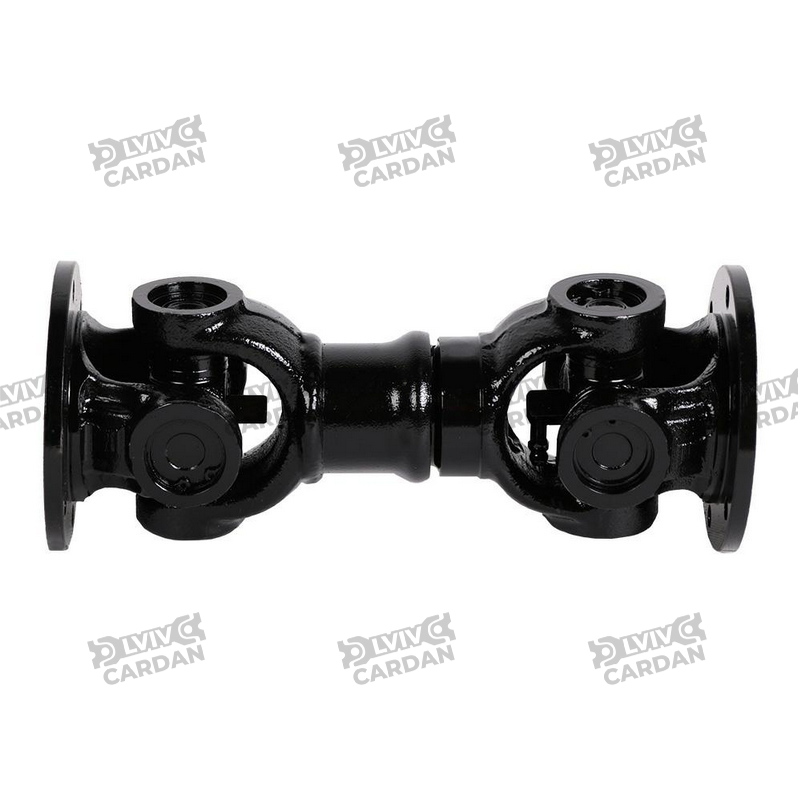 Карданний вал 27 x 74.6 100мм, DIN 57мм, 6x8мм, Lz-242мм, DS68715-242-1006 (DRIVESHAFT PARTS)