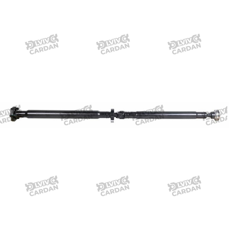 Карданний вал задній BMW, L=1860мм, L1=905мм, шрус 100мм 6x10мм + ел. муфта 96мм, DSBM-77 (DSP)
