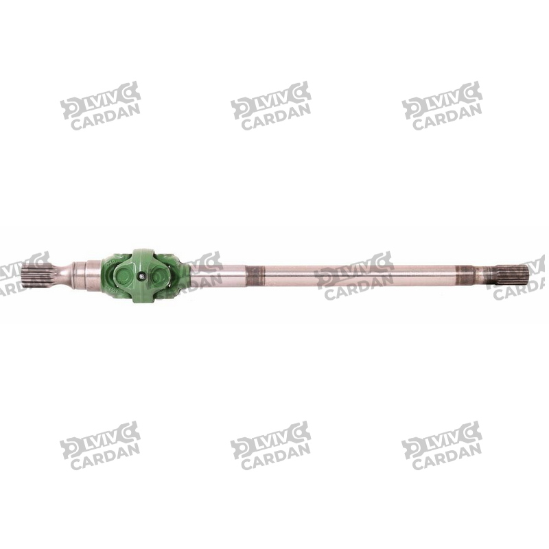 Піввісь, з подв. шарн. 28.5 x 71 L=893мм, шл.14-19, John Deere OE:AL161283, AL174339, DSDK28571893
