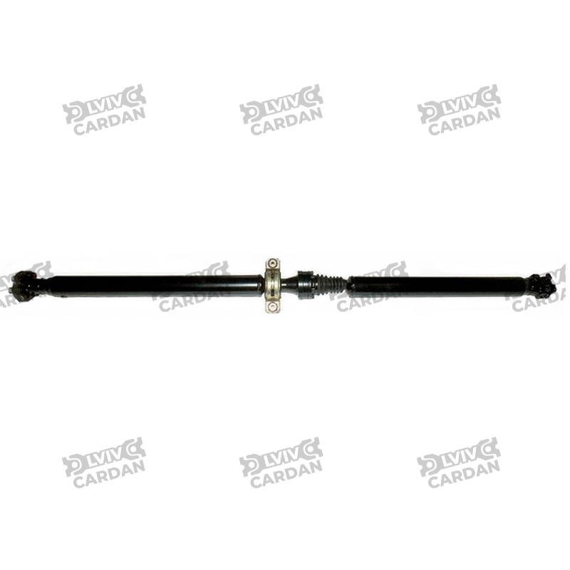 Карданний вал HYUNDAI Santa Fe 2001-2006, KIA, L=2075мм, фл. SAE45мм + ел. муфта 78мм, DSHY-07