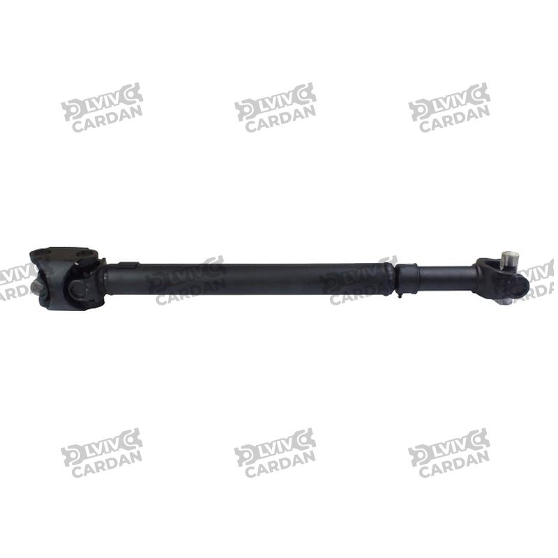 Карданний вал Jeep Cherokee XJ WJ 4.0/5.2 передній, L=745мм, з подвійним шарніром, DSJP-F10