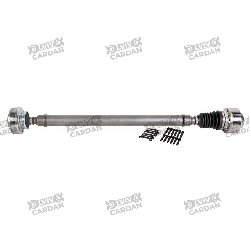 Карданний вал Jeep Grand Cherokee WK передній, L=870мм, 2 x шр. 100мм, Coммander, DSJP-F22 (DSP)